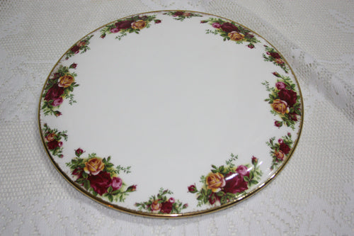 Royal Albert Old Country Roses Cheese Plate 1st Quality
