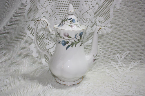 Royal Albert Brigadoon Coffee Pot